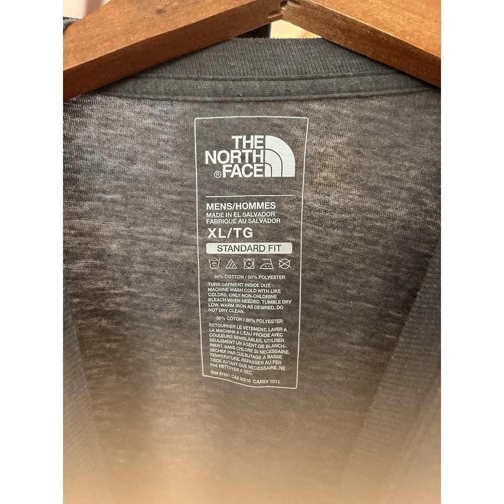 Northface‎ T-shirt XL Dk Gray Outdoor Life